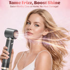 High-speed airflow technology for fast drying and frizz-free hair styling