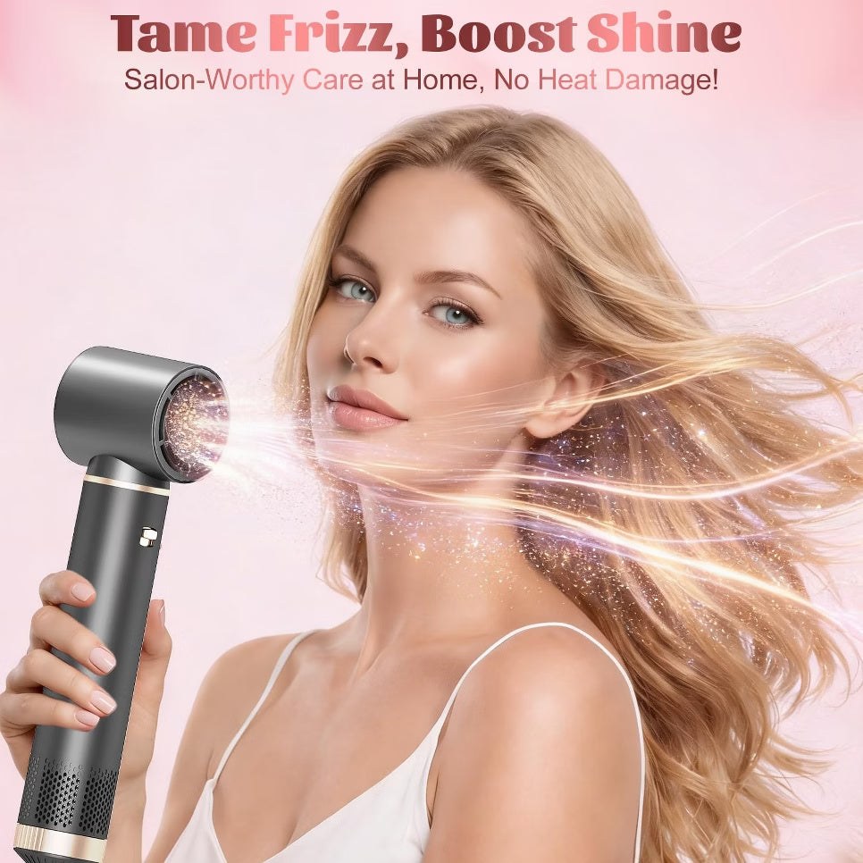 High-speed airflow technology for fast drying and frizz-free hair styling