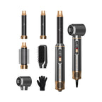 5-in-1 Hot Air Brush Styler for Women with Ionic Technology